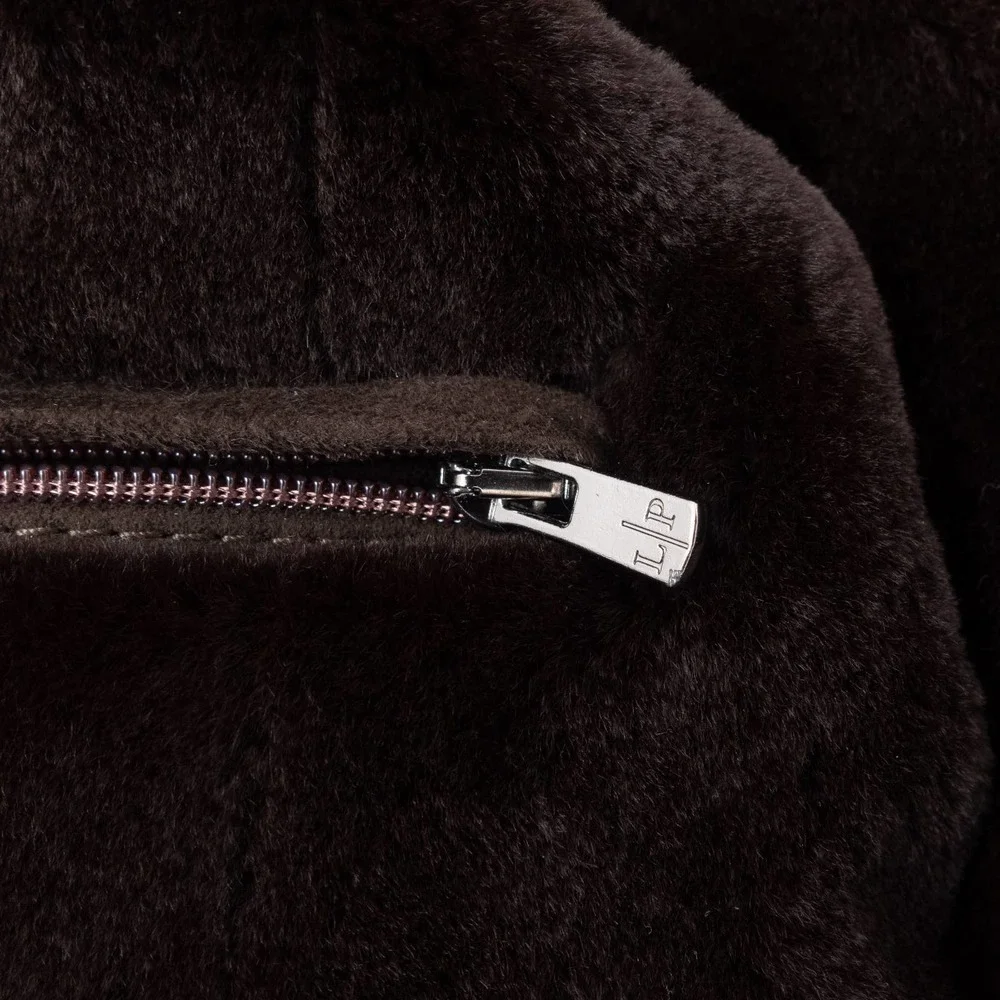 Rare Handmade Loro Piana Calfskin Mink Fur Jacket Men's 50 (Medium)